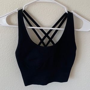 Strappy Zella Longline Sports Bra